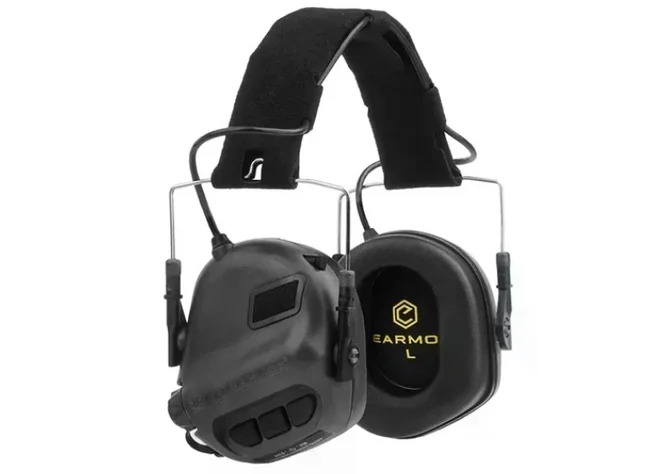Активні захисні навушники Earmor M31 MOD4 (BK) Black Фото 1